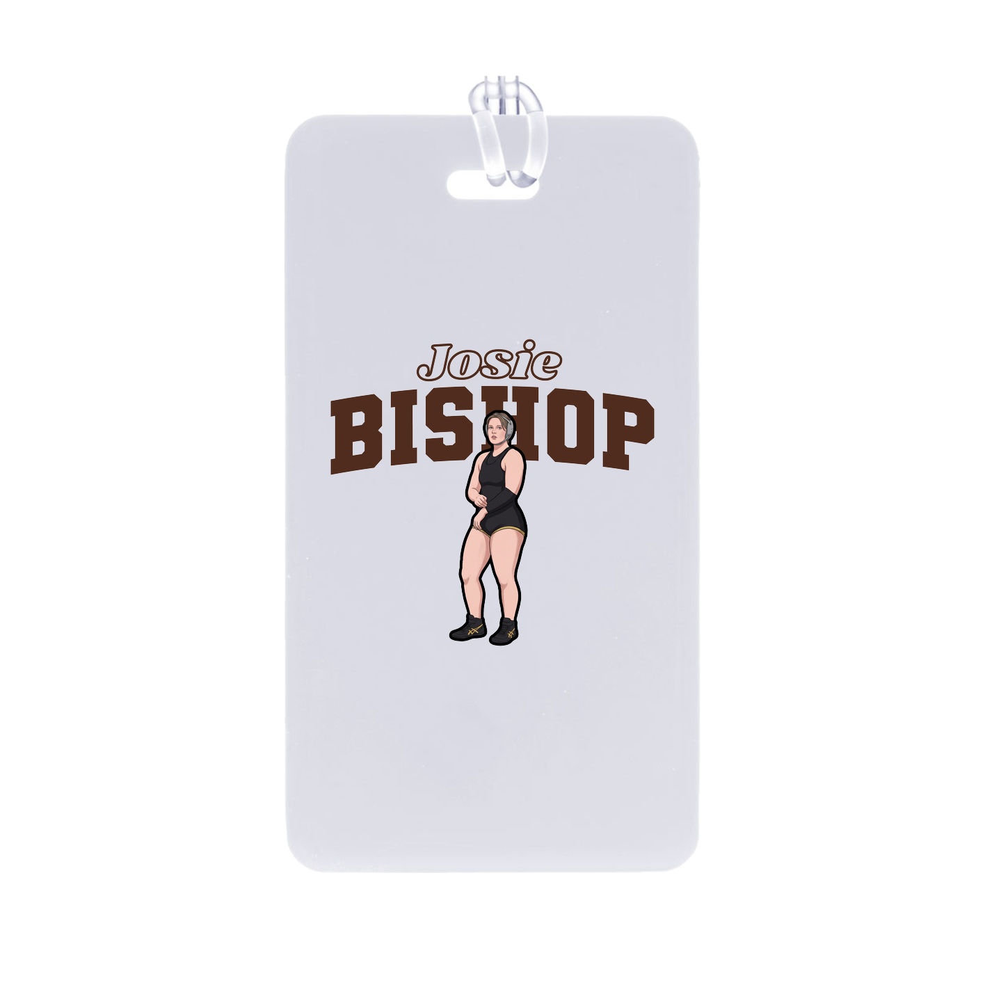 Bag Tag — Name Arch in Classic