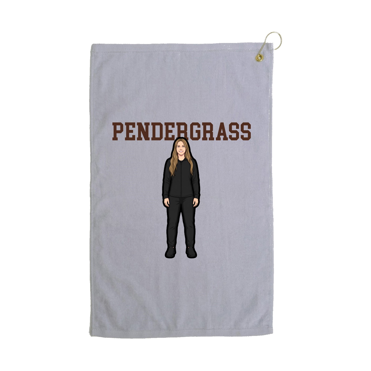 Terry Velour Golf Towel