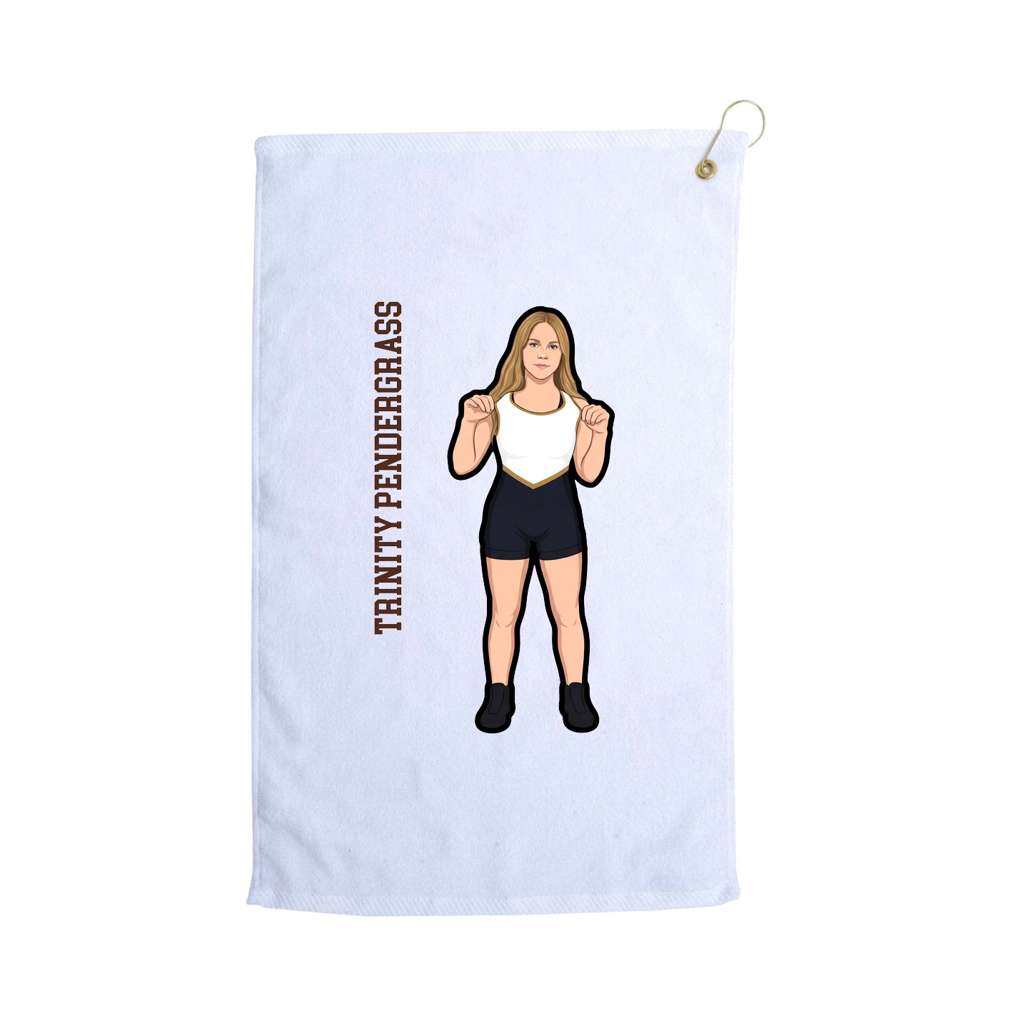 Terry Velour Golf Towel