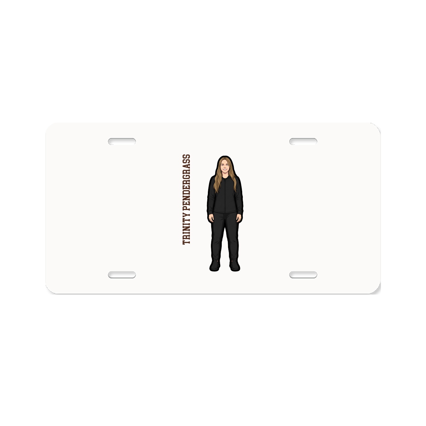 Aluminum License Plate