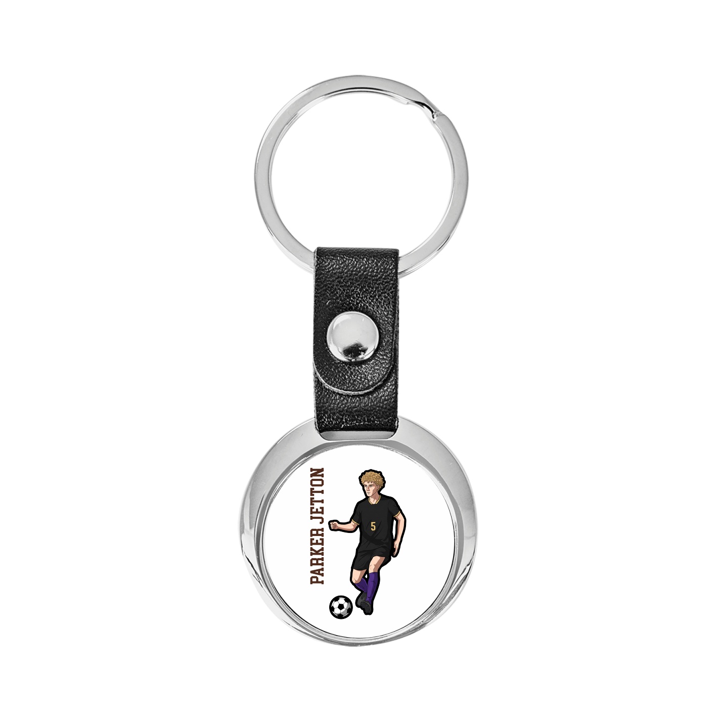 Key Chain — Name Vertical in Classic