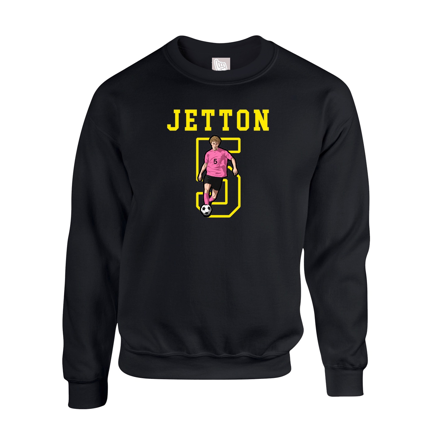 Fleece Crew — Shirsey in Black