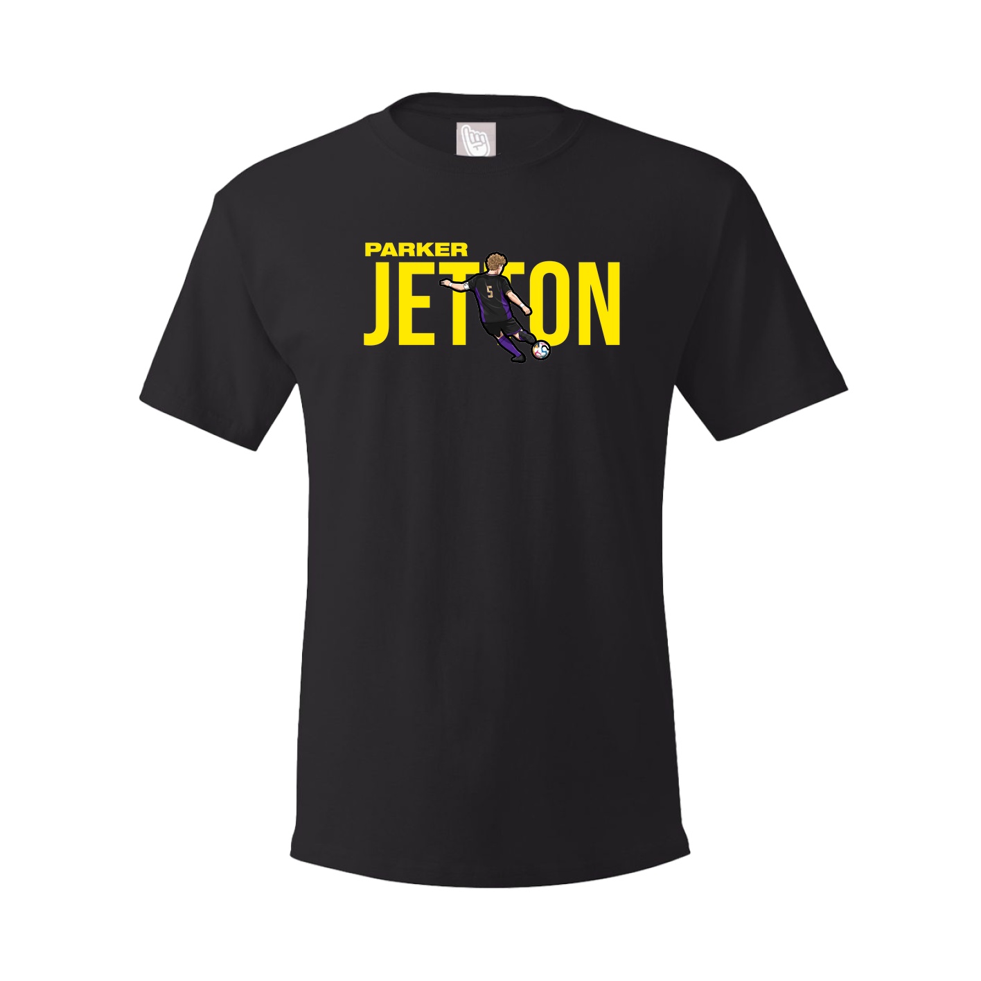 Tee — Player Name in Black