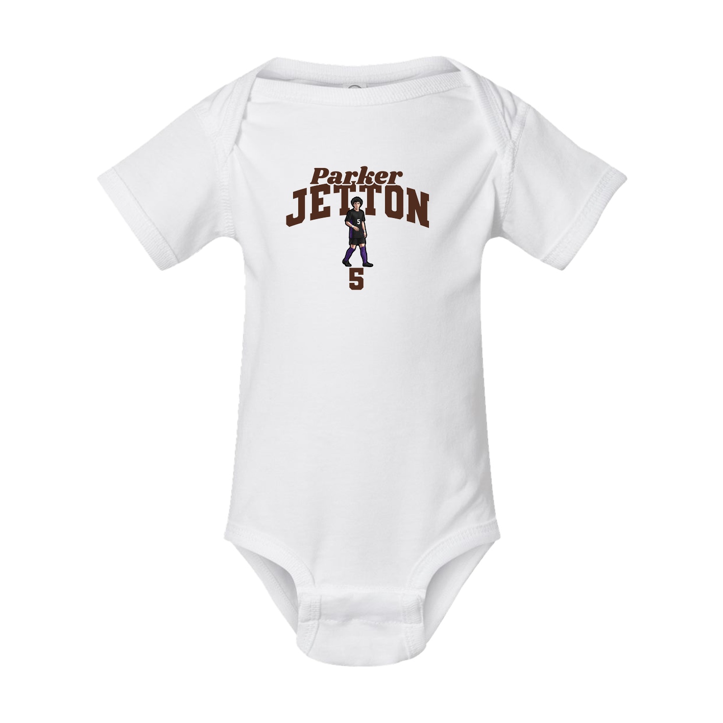 Baby Onesie — Signature Arch in White