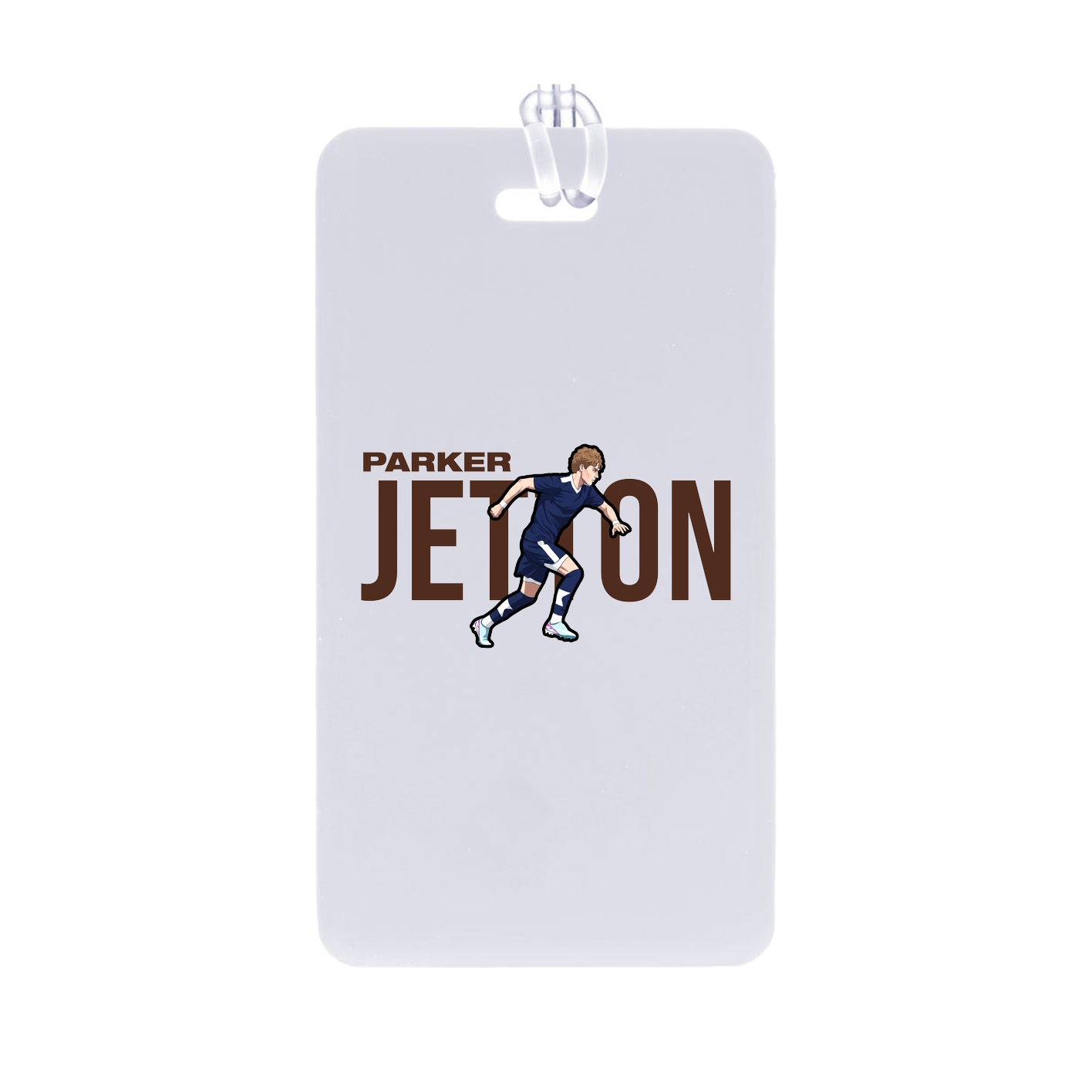 Bag Tag — Player Name in Classic