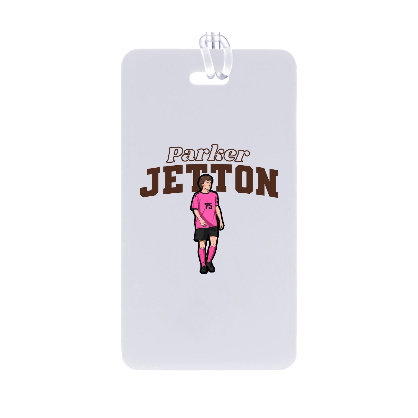 Bag Tag — Name Arch in Classic
