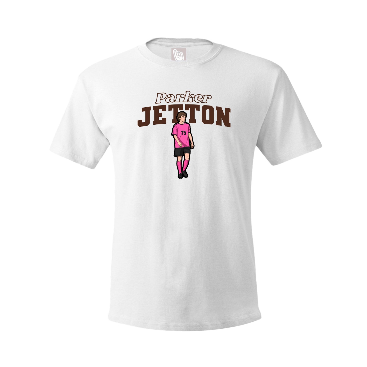 Tee — Name Arch in White