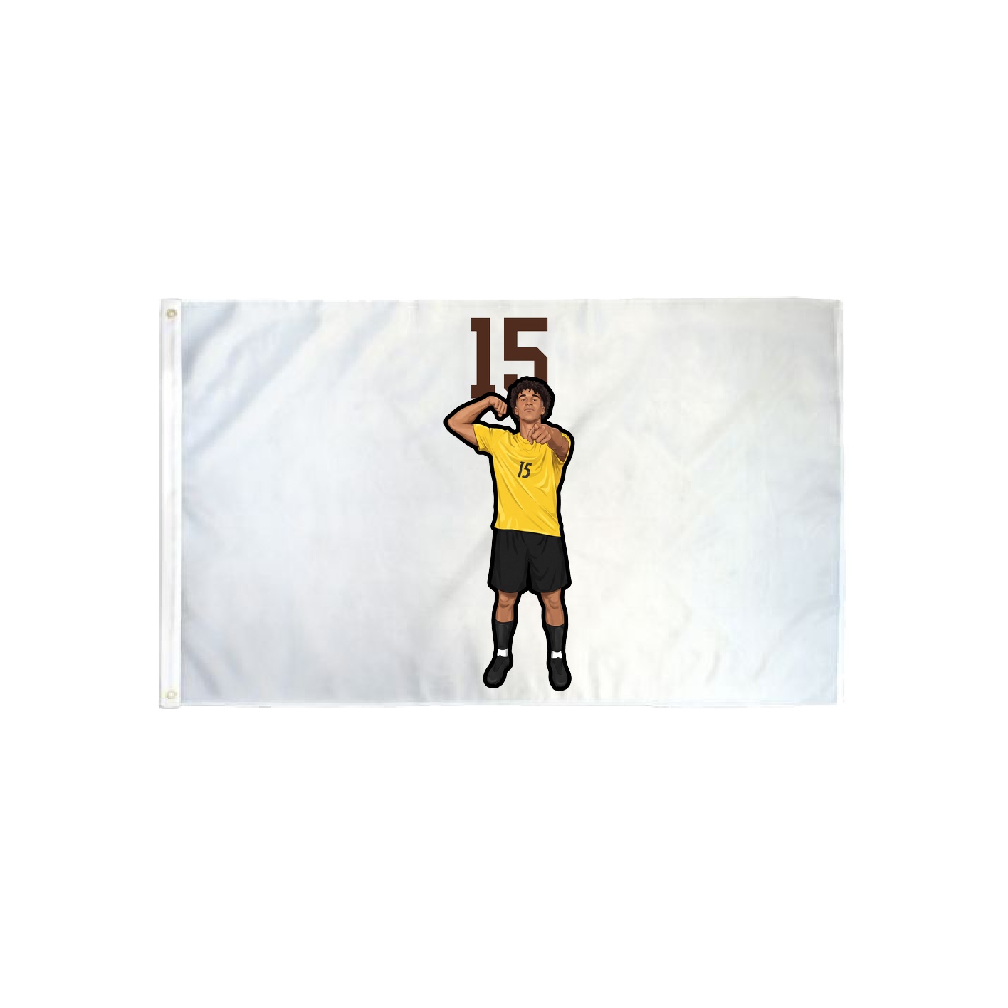 3x5 Flag — Number Top in Classic