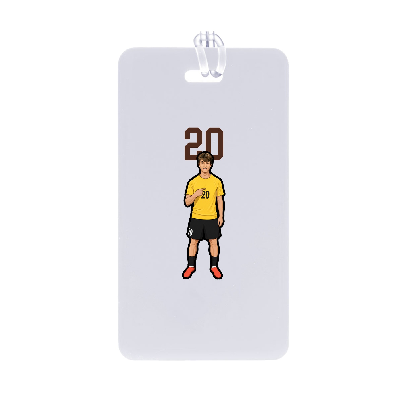 Bag Tag — Number Top in Classic