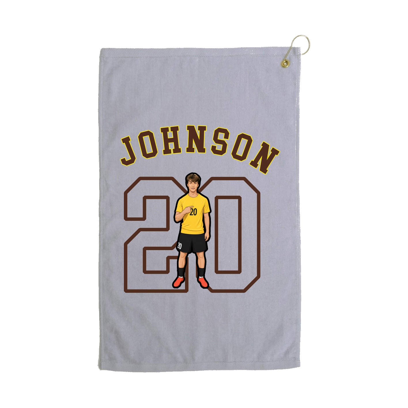 Golf Towel — Shirsey Arch in Grey