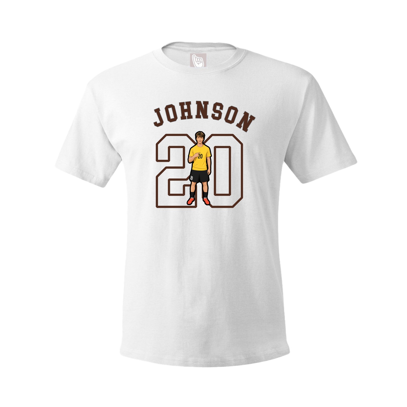 Youth Tee — Shirsey Arch in White