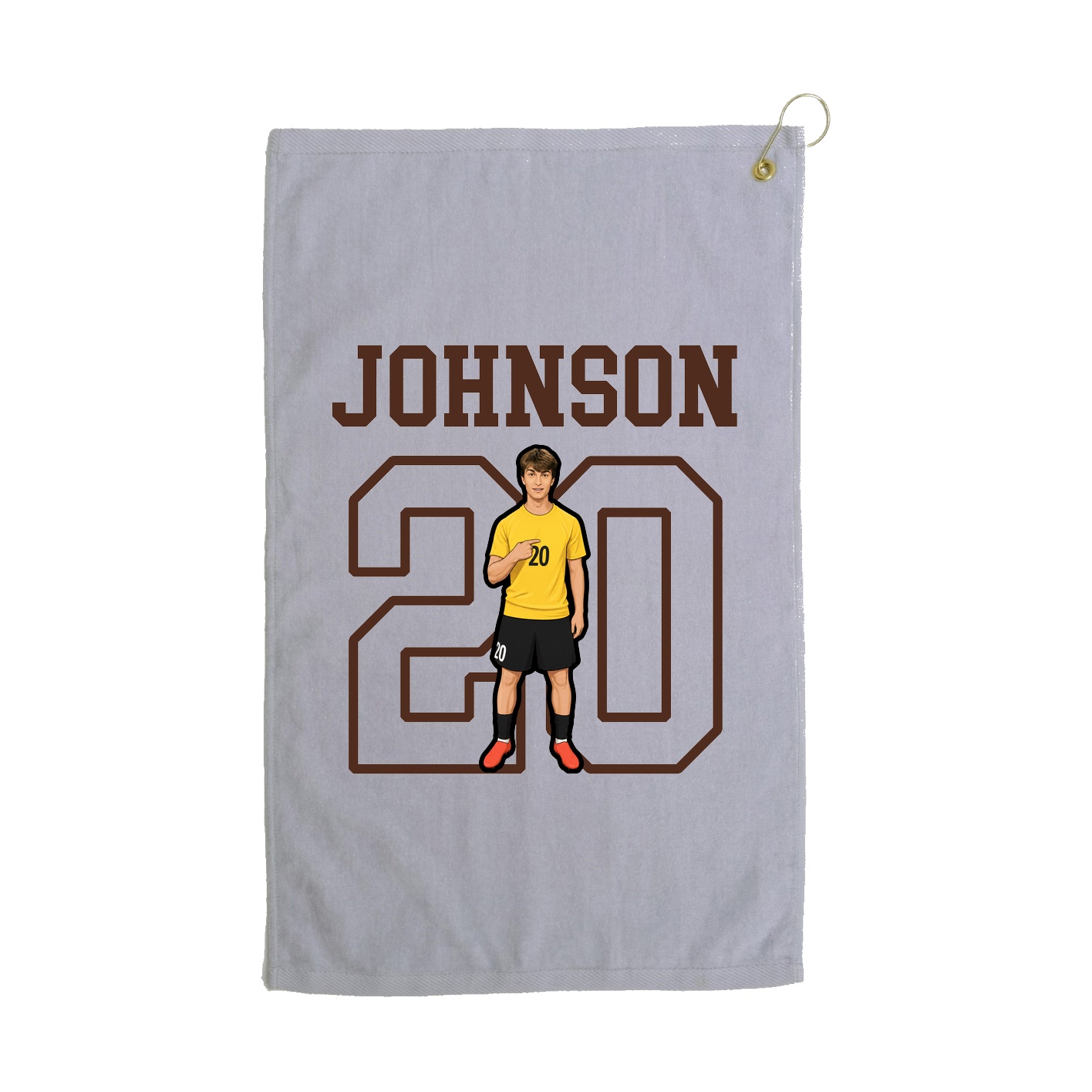 Golf Towel — Shirsey in Grey
