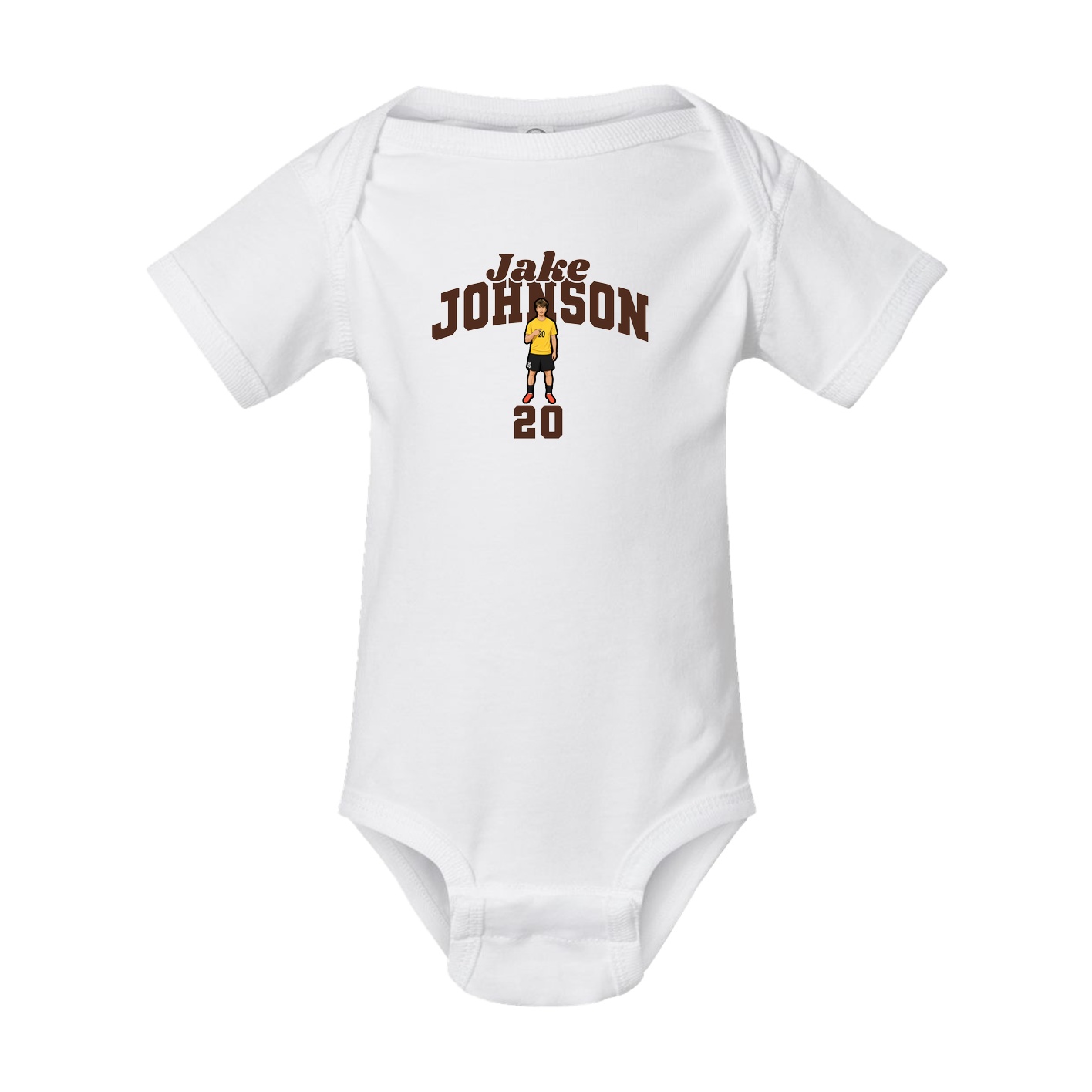 Baby Onesie — Signature Arch in White