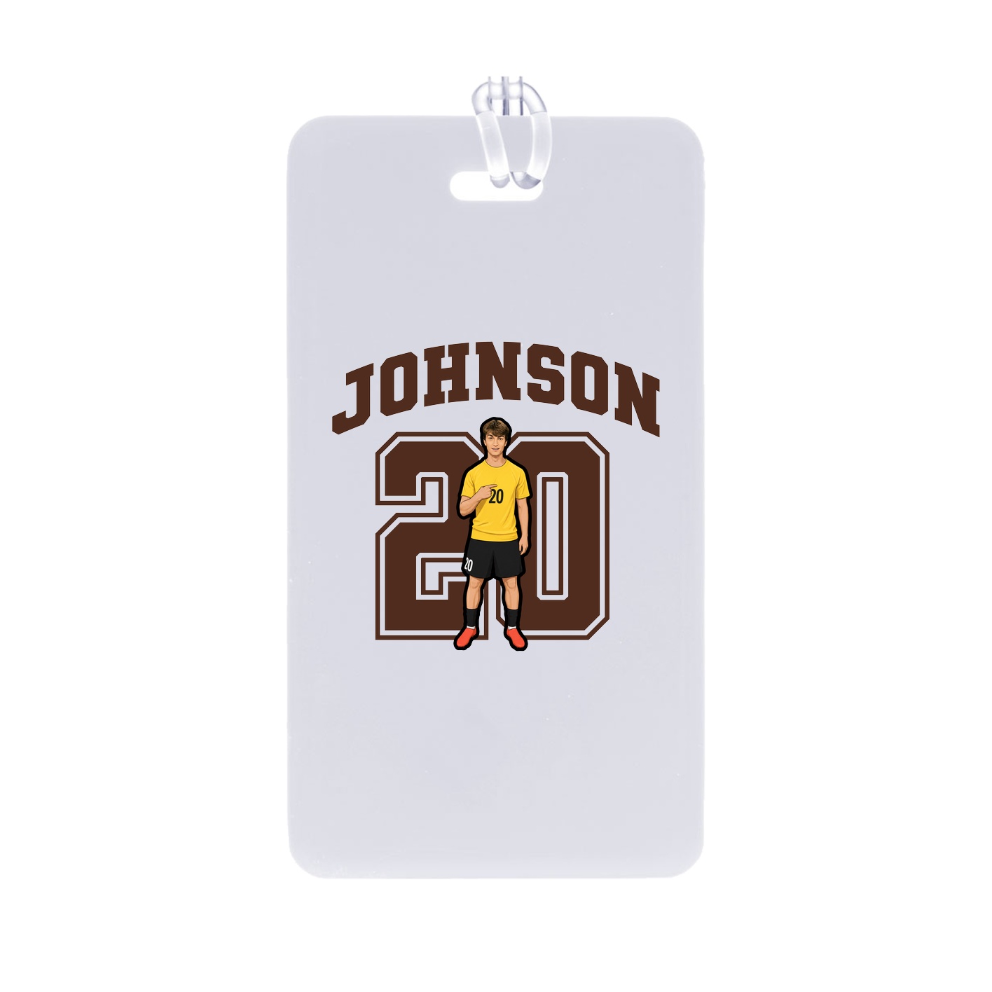 Bag Tag — Number in Classic