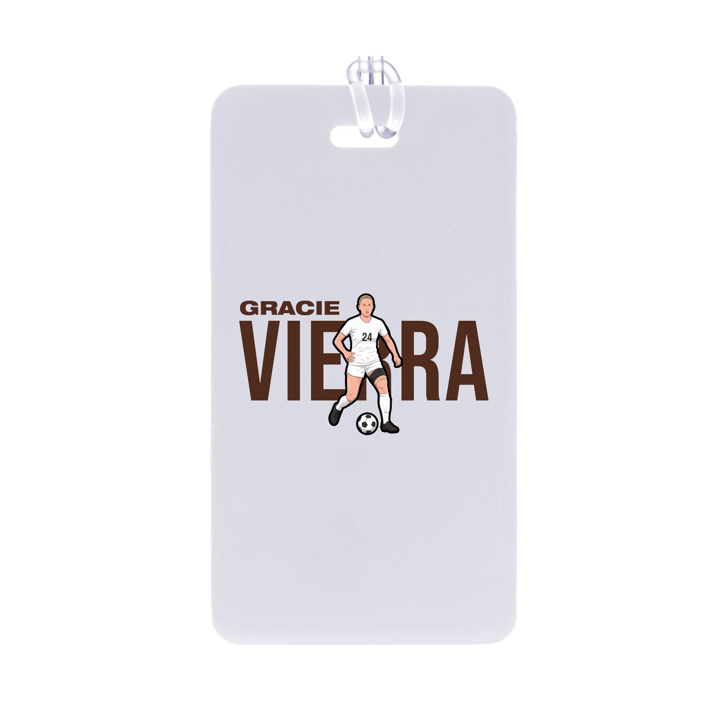 Bag Tag — Player Name in Classic