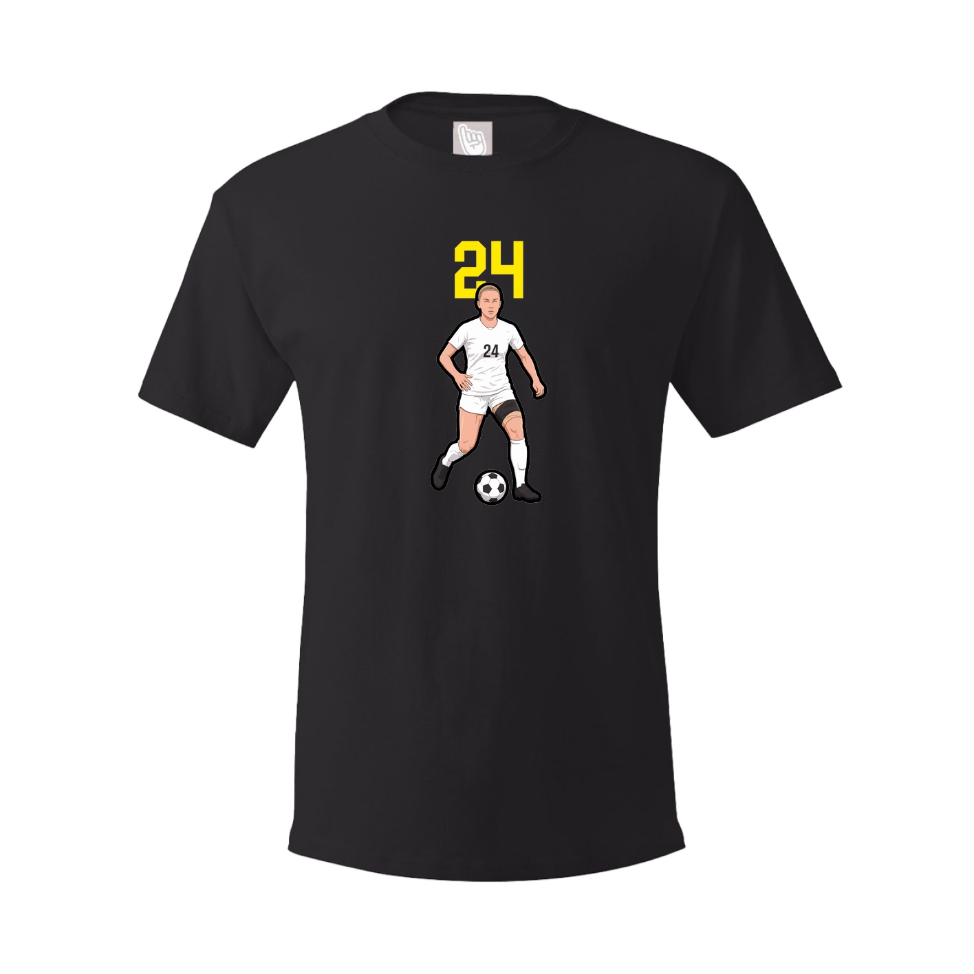 Tee — Number Top in Black