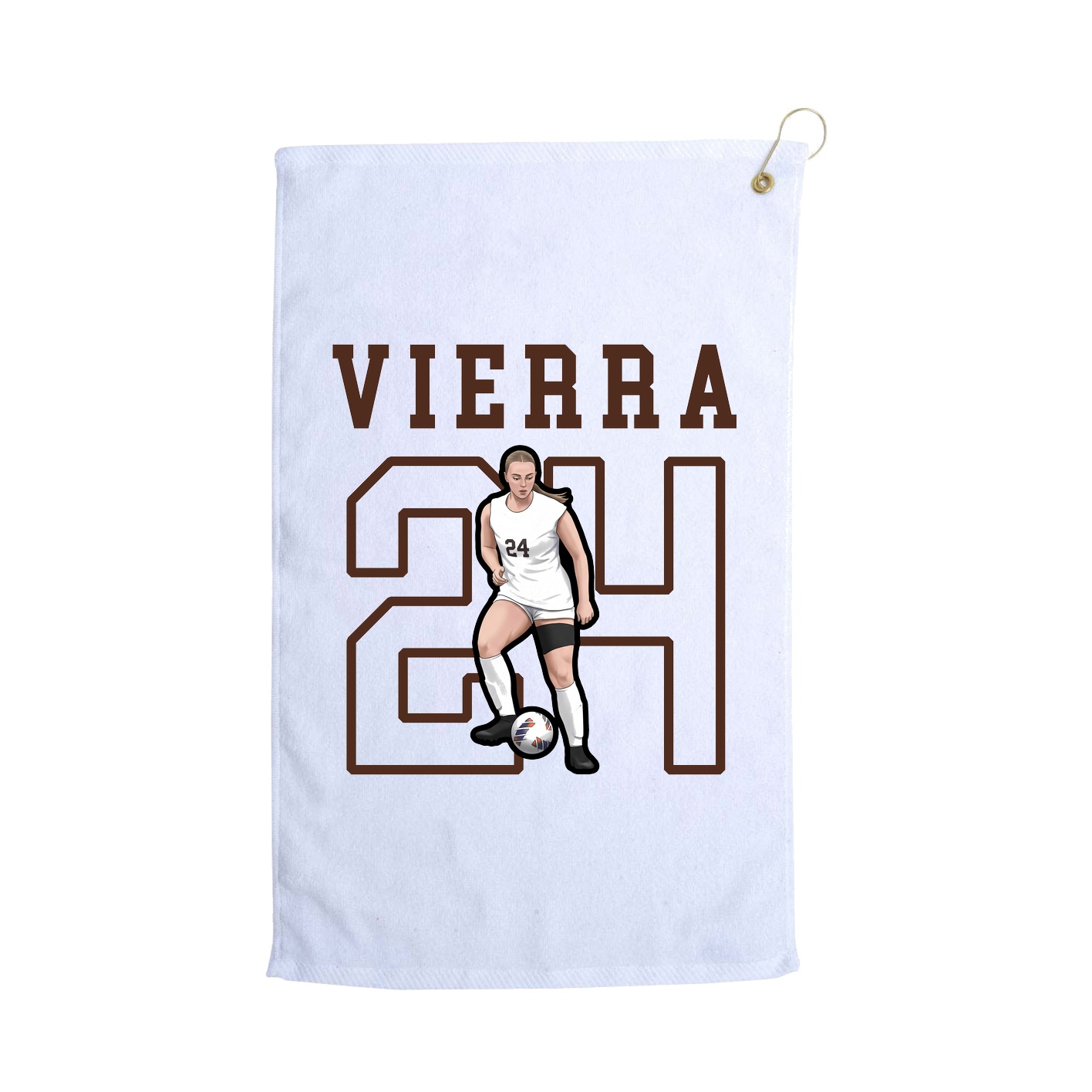 Golf Towel — Shirsey in White