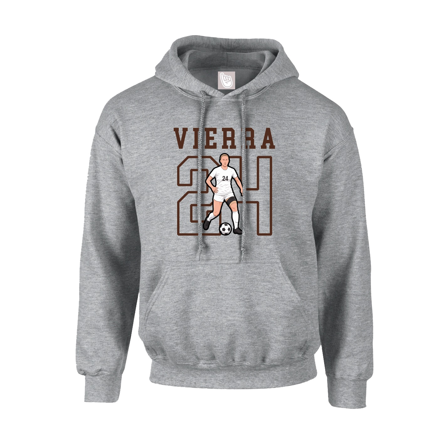Youth Hoodie — Shirsey in Grey