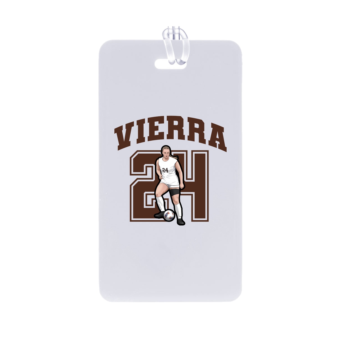 Bag Tag — Number in Classic