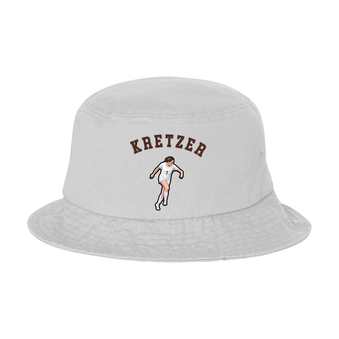 Bucket Cap — Shirsey Arch in White