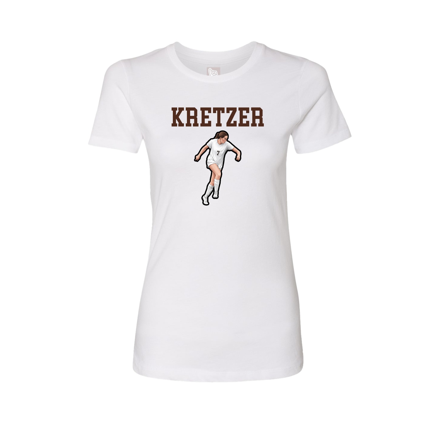 Fitted Women's Tee — Shirsey in White