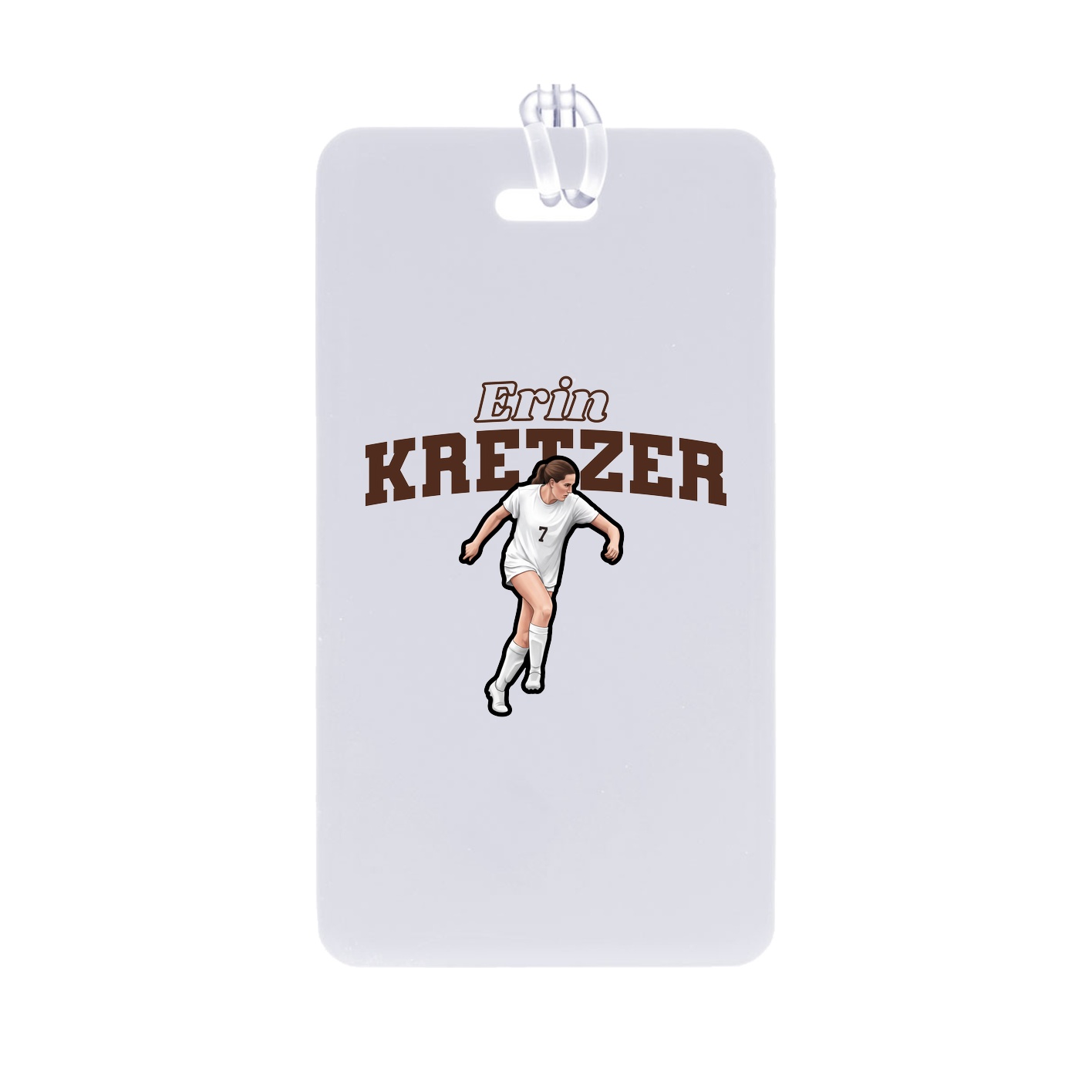 Bag Tag — Name Arch in Classic