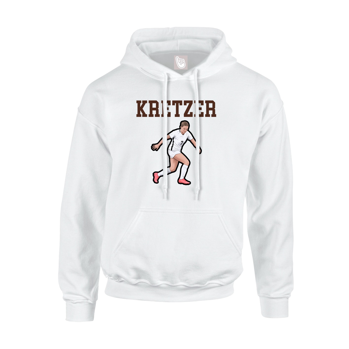 Youth Hoodie — Shirsey in White