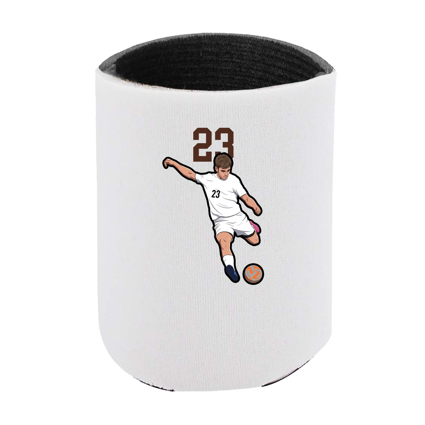 Can Holder — Number Top in White