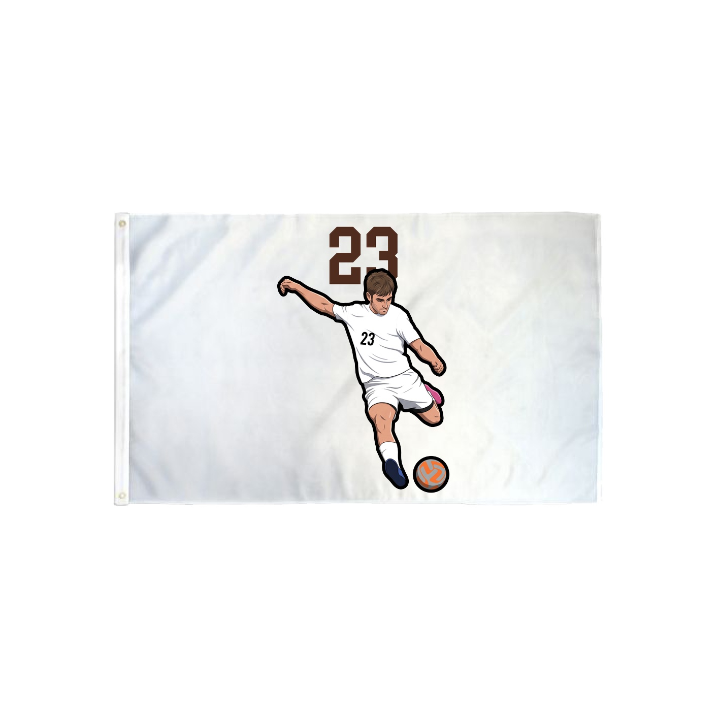 3x5 Flag — Number Top in Classic