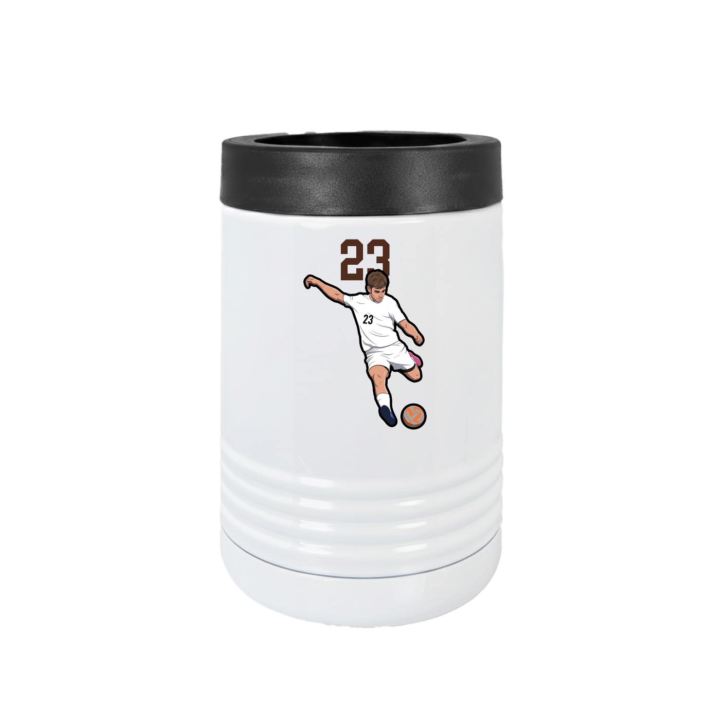 Beverage Holder — Number Top in White