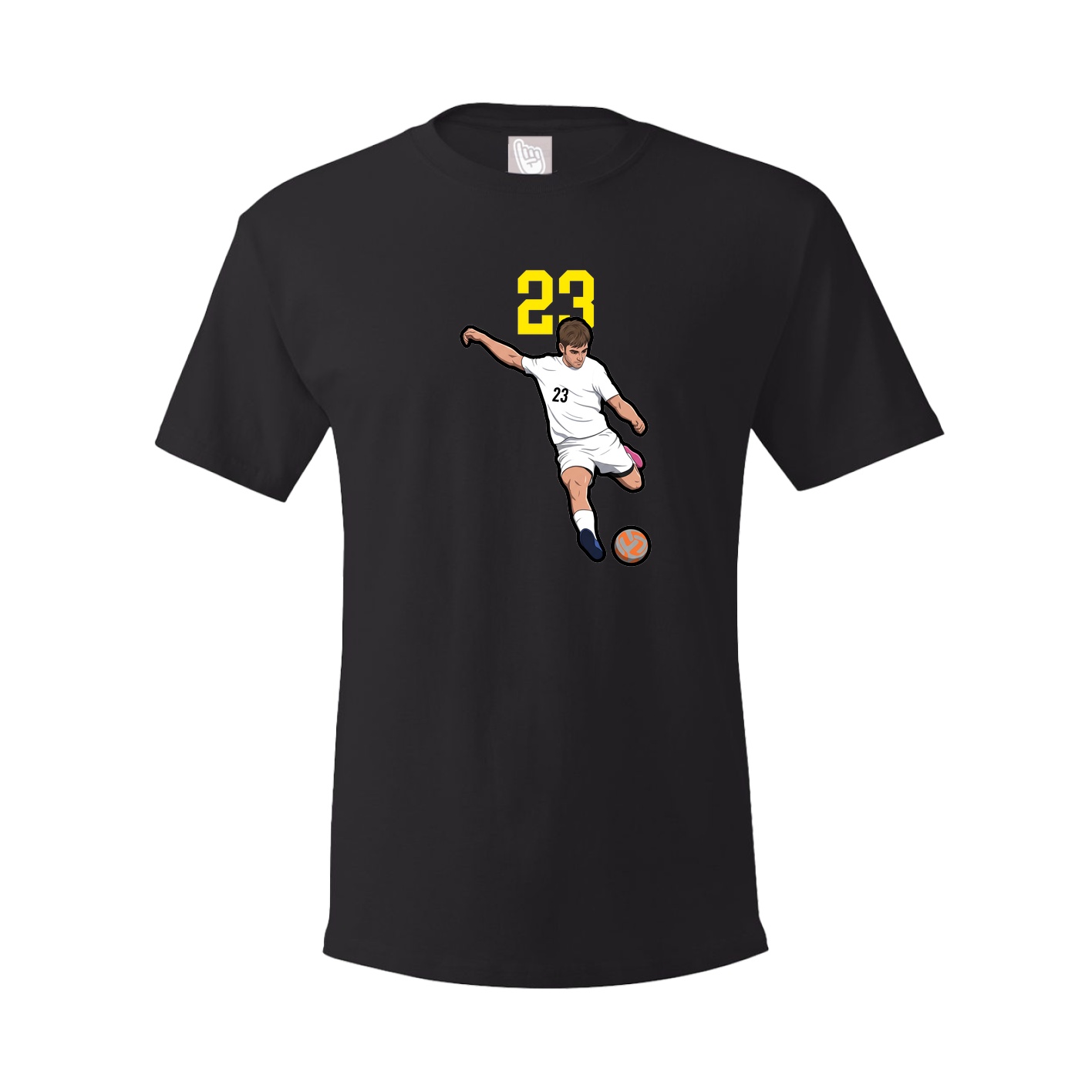 Tee — Number Top in Black