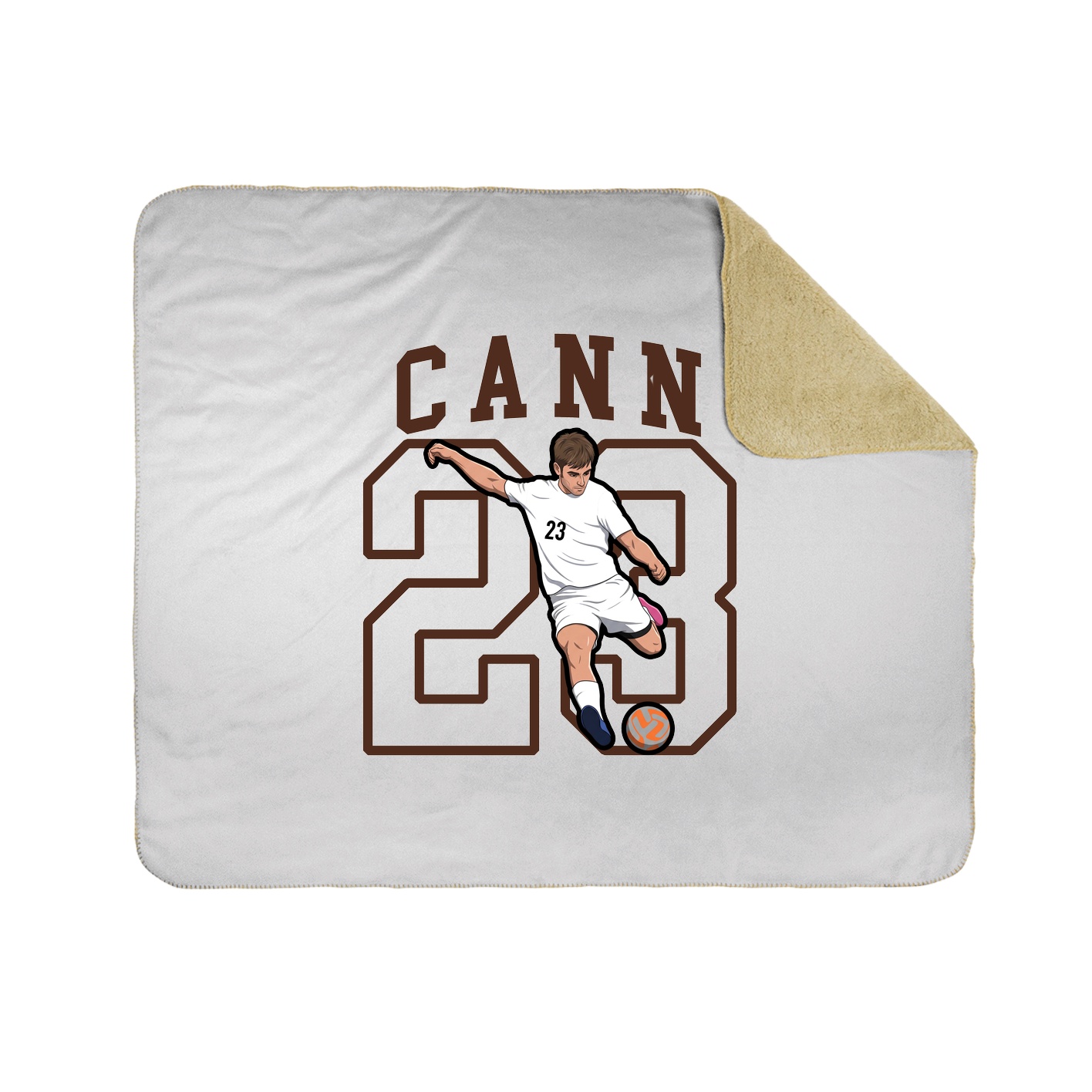 50x60 Sherpa Lined Throw Blanket