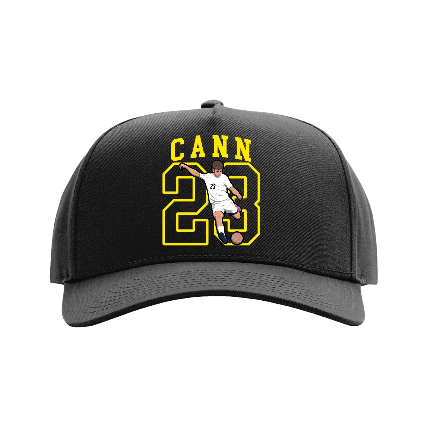 Full Fabric Five-Panel Champ Cap