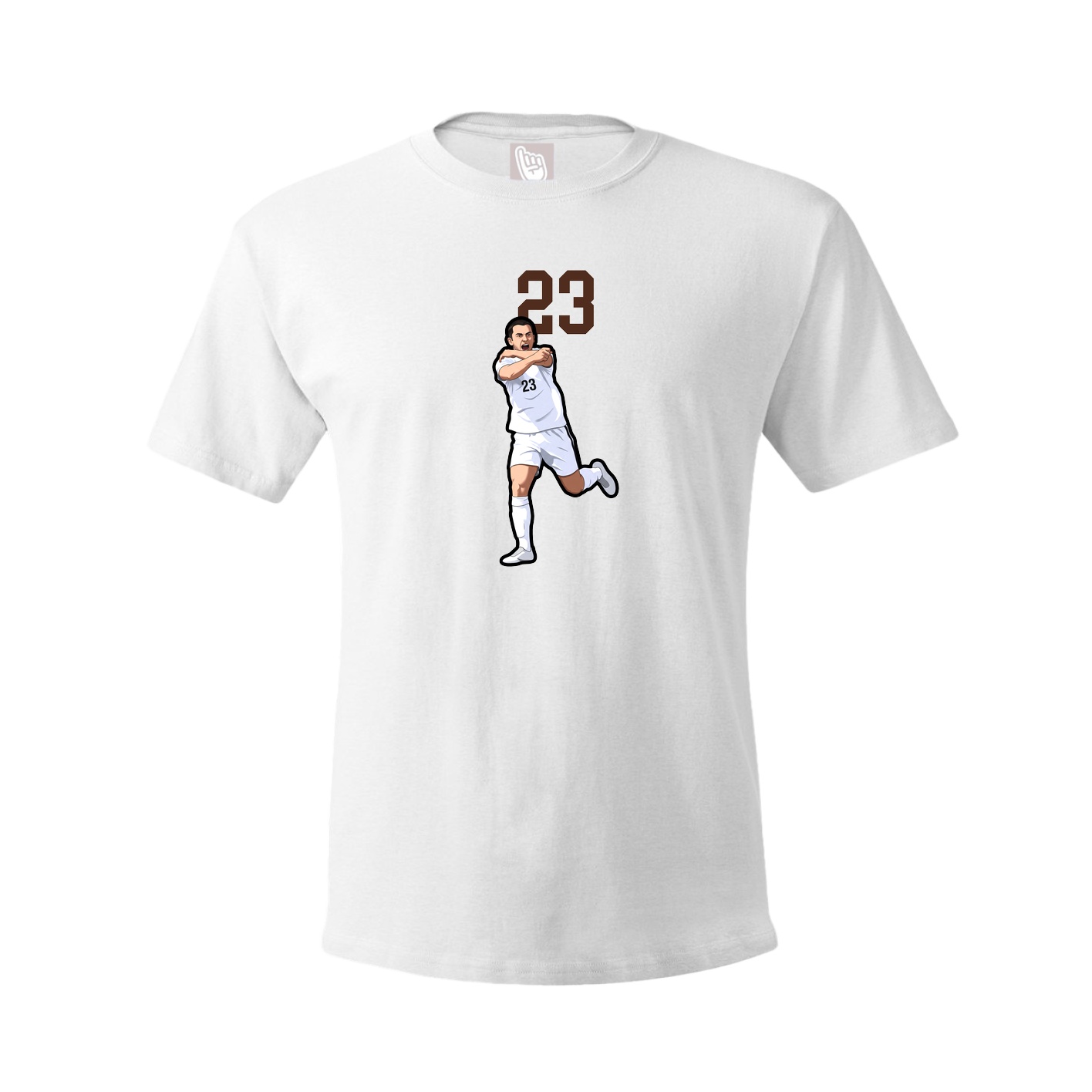 Tee — Number Top in White