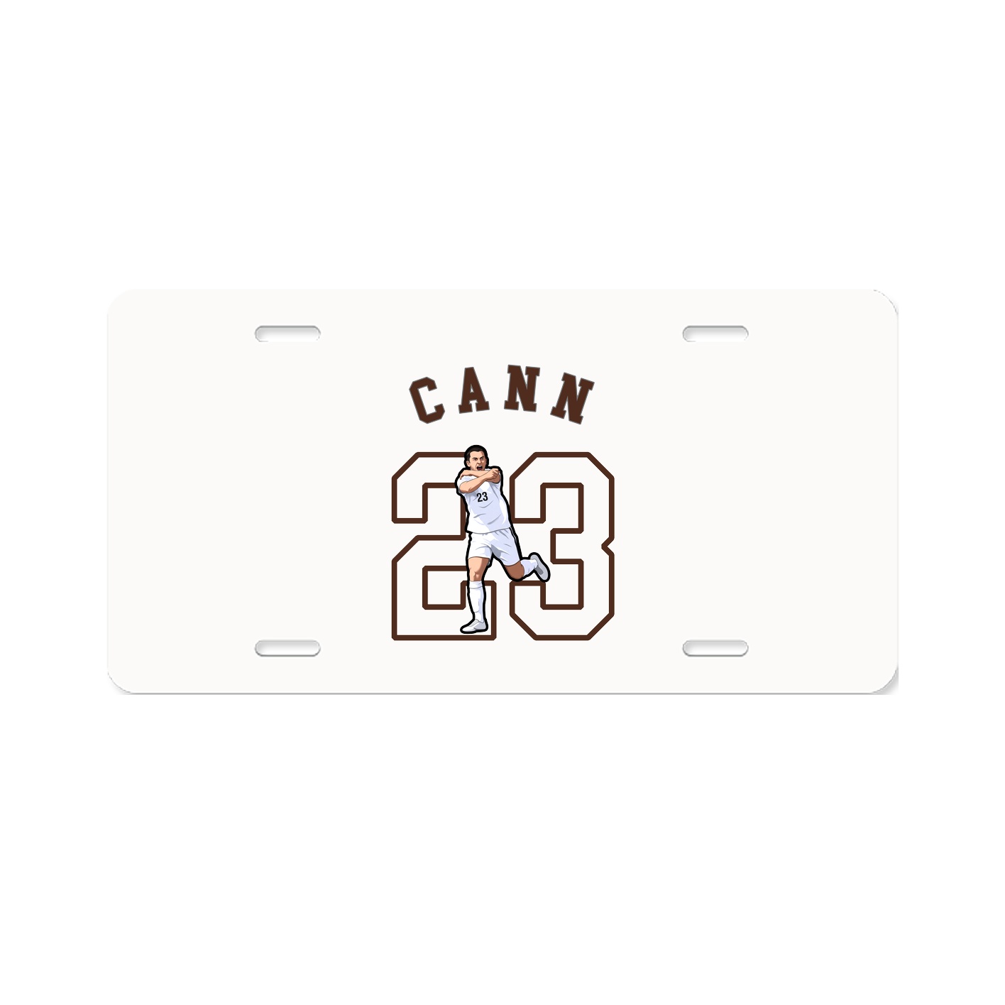 License Plate — Shirsey Arch in Classic