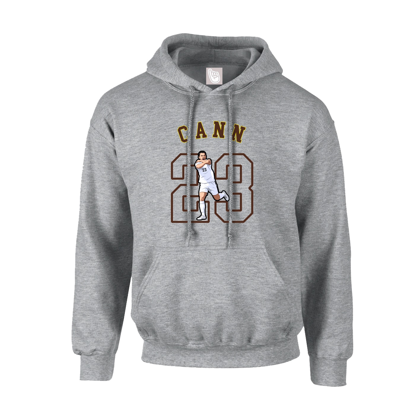 Hoodie — Shirsey Arch in Grey