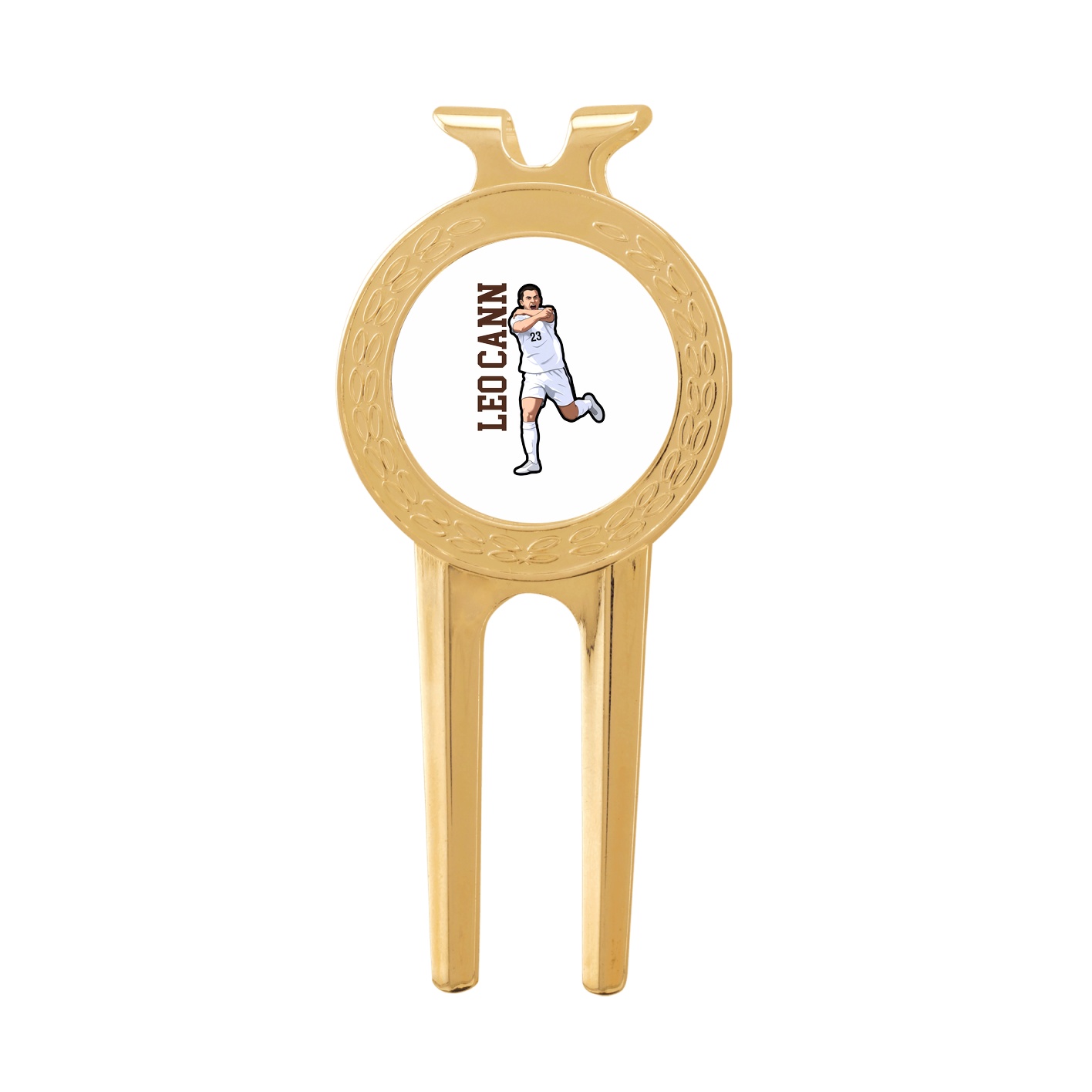 Divot Tool with Ball Marker — Name Vertical in Classic