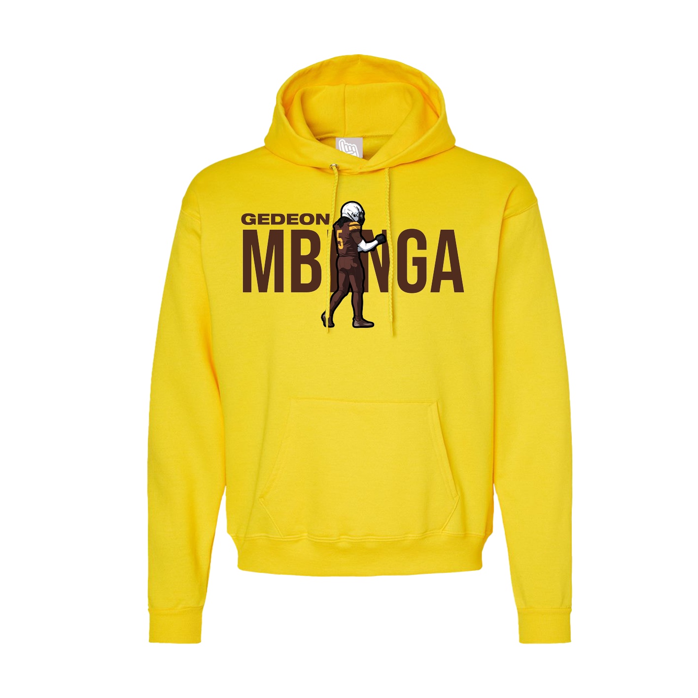 Hoodie — Player Name in Yellow