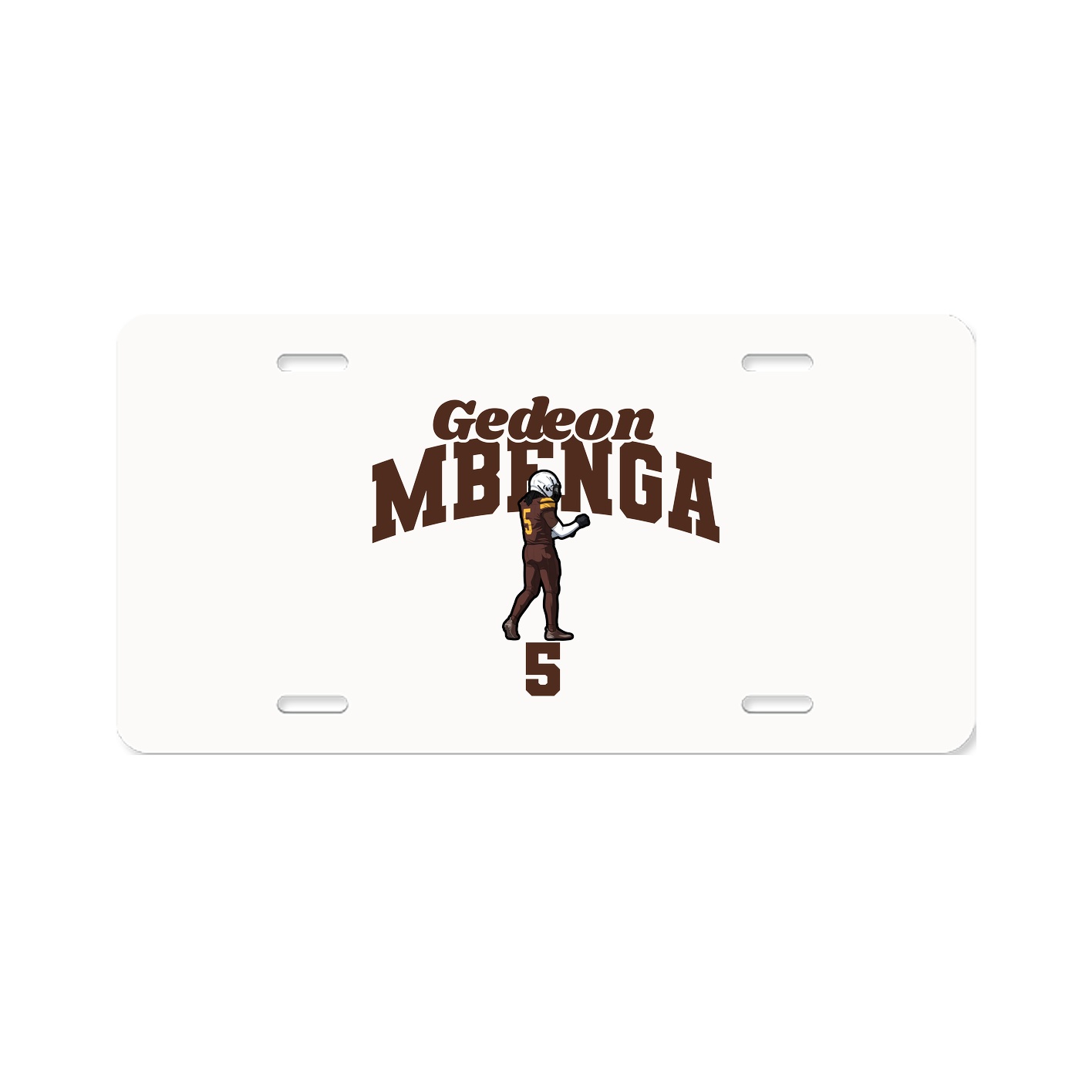 License Plate — Signature Arch in Classic