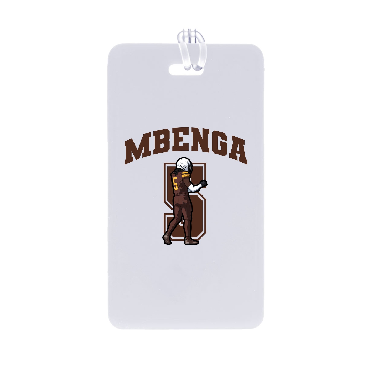 Bag Tag — Number in Classic