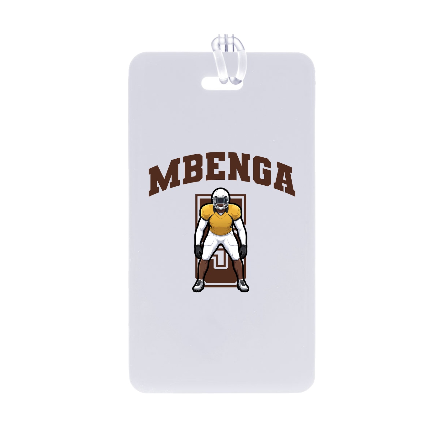 Bag Tag — Number in Classic