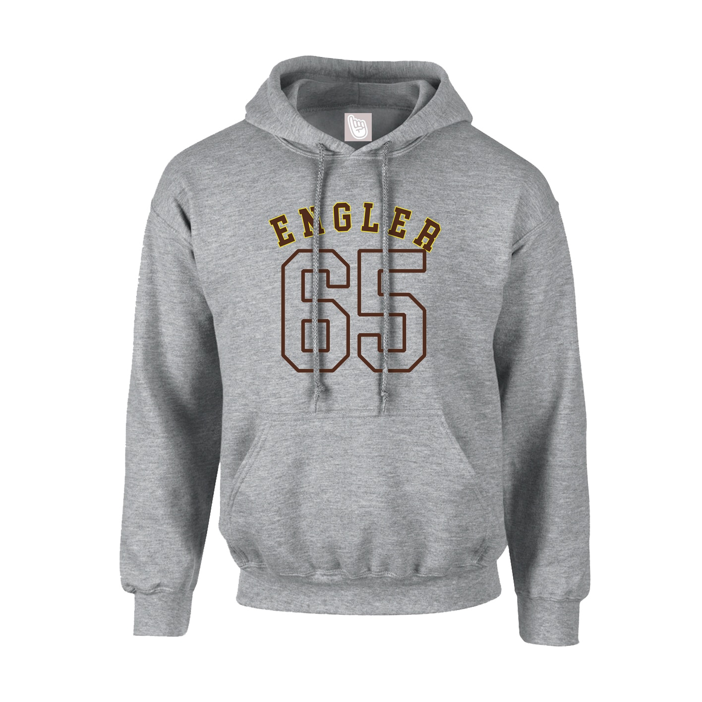 Youth Hoodie — Shirsey Arch in Grey