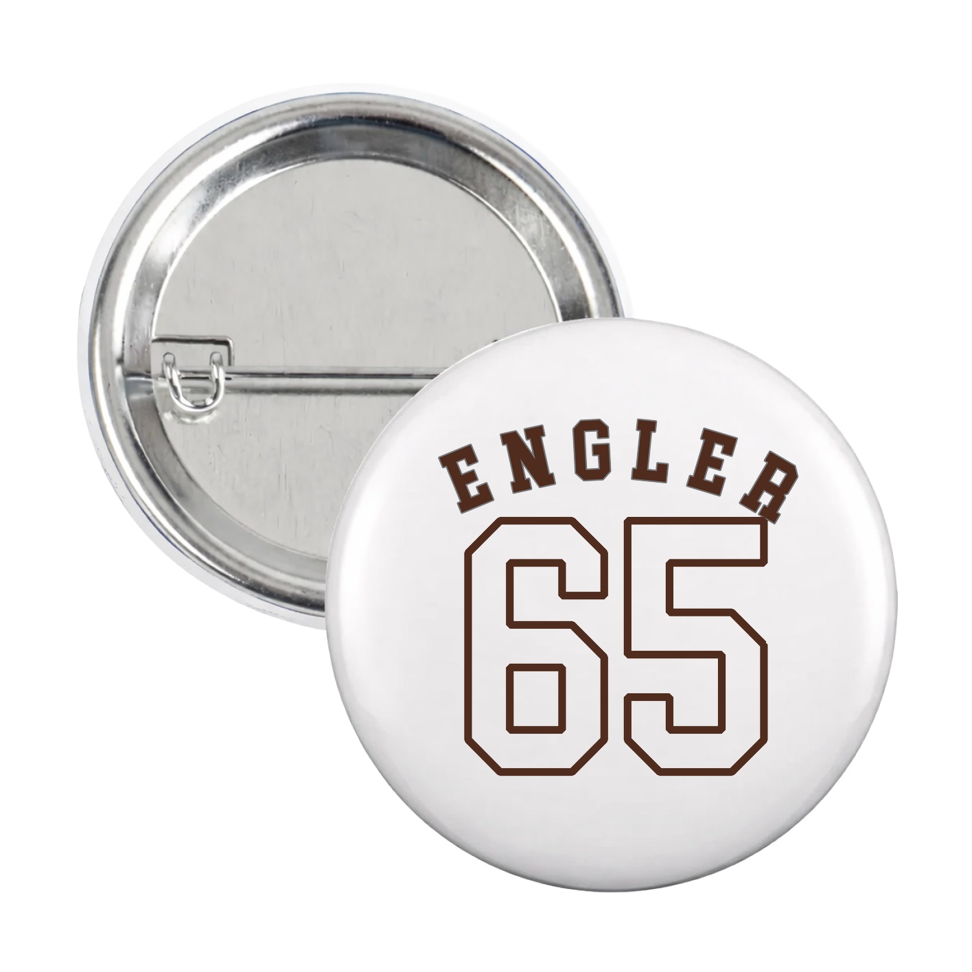 Game Day Button — Shirsey Arch in White