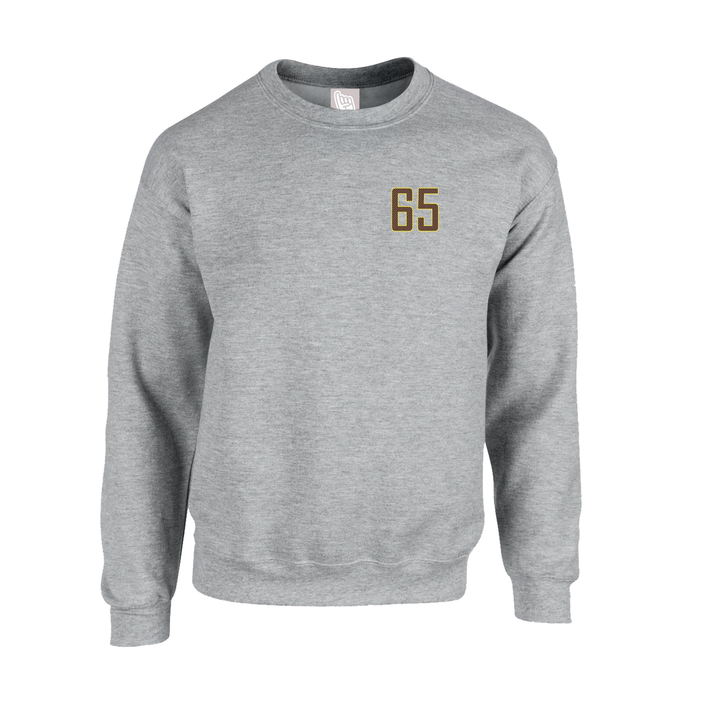 Fleece Crew — Front Shirsy in Grey