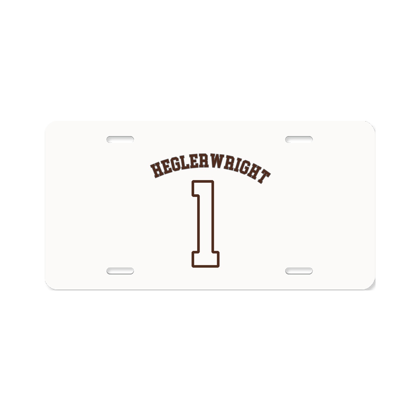License Plate — Shirsey Arch in Classic