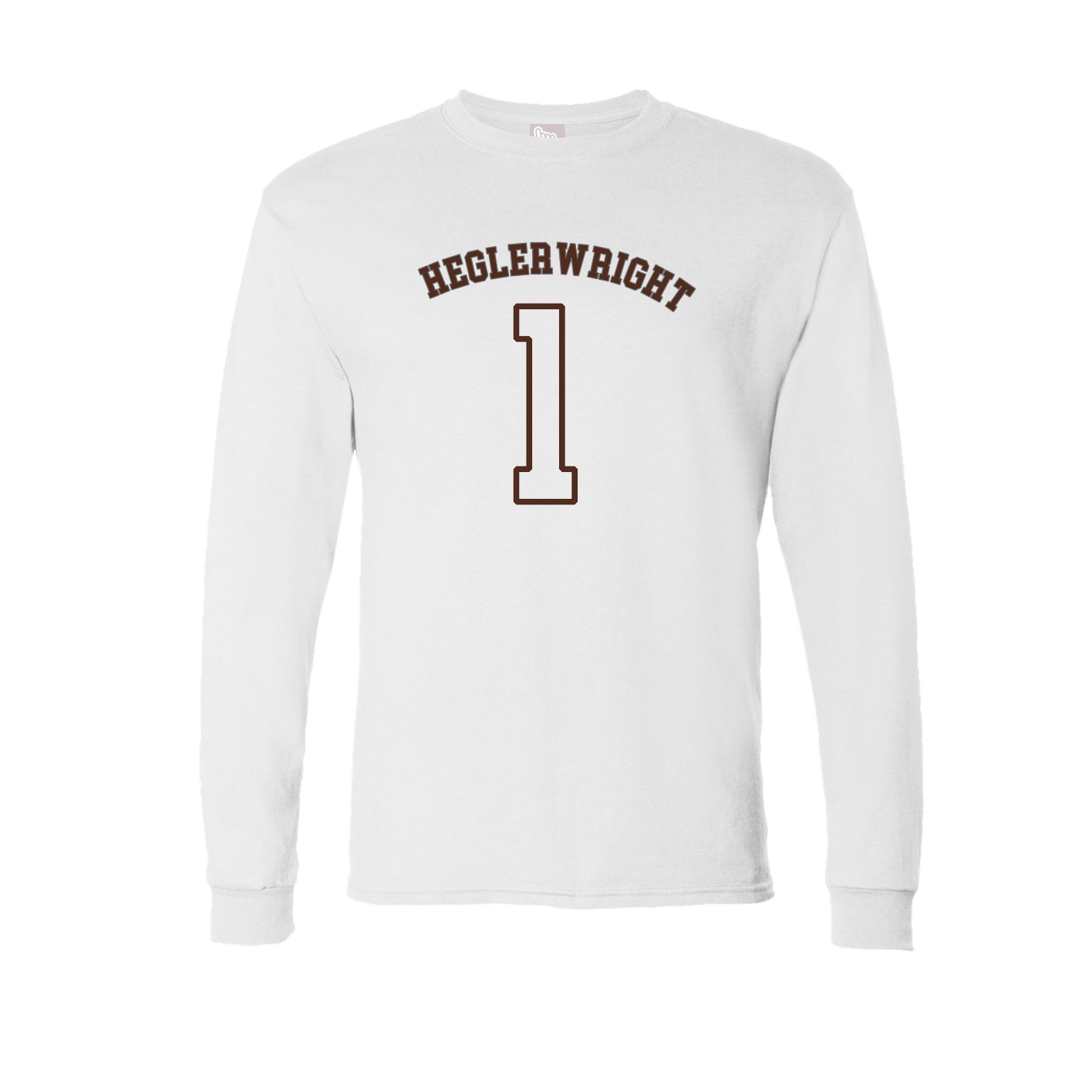 Long Sleeve Tee — Shirsey Arch in White