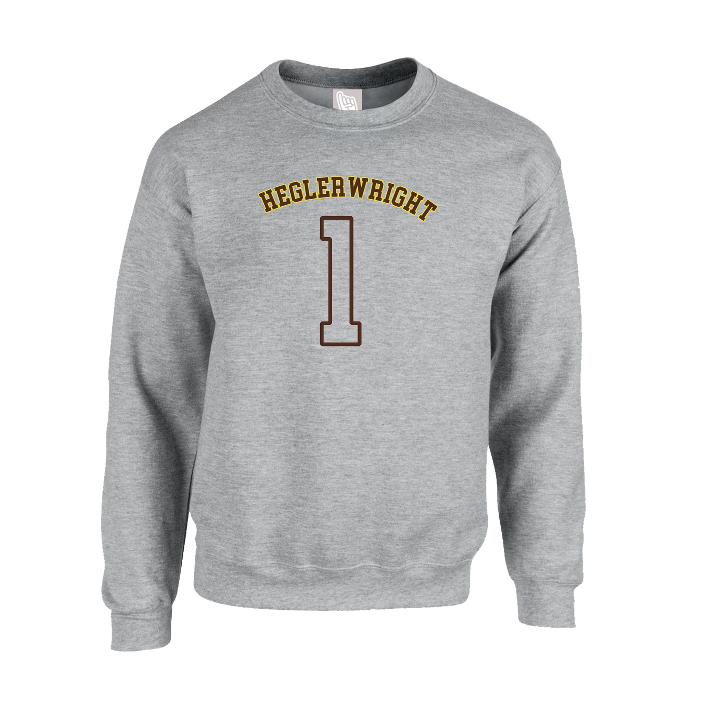 Fleece Crew — Shirsey Arch in Grey
