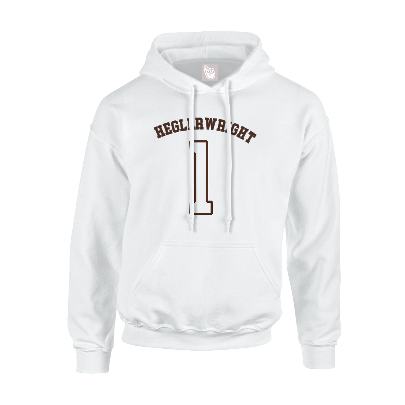 Youth Hoodie — Shirsey Arch in White