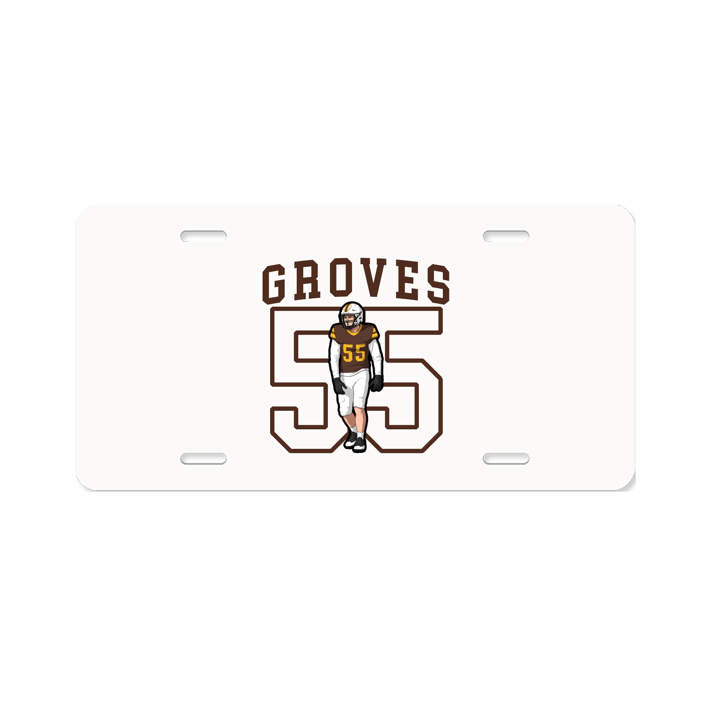 Aluminum License Plate