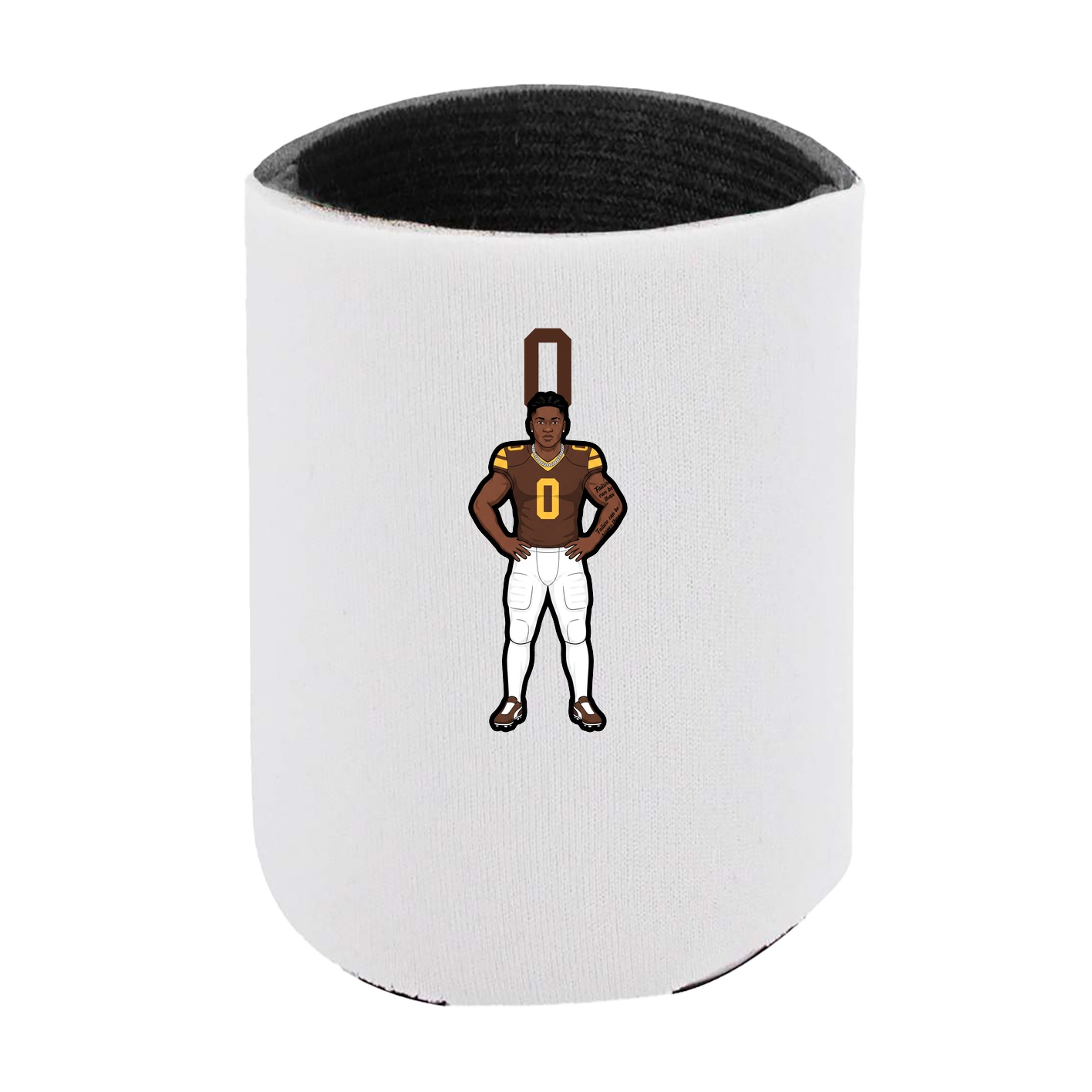 Can Holder — Number Top in White
